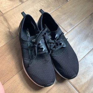 Black sneakers
